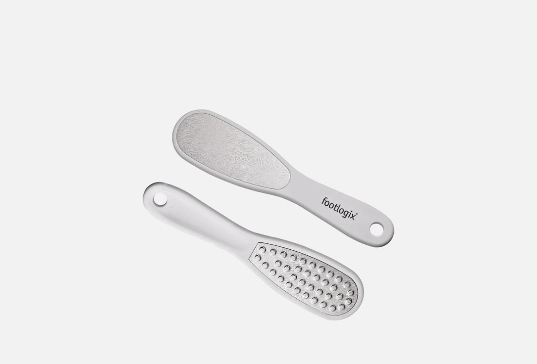 Footlogix Double-sided foot care exfoliating tool Double-Sided Rubberized Handle
