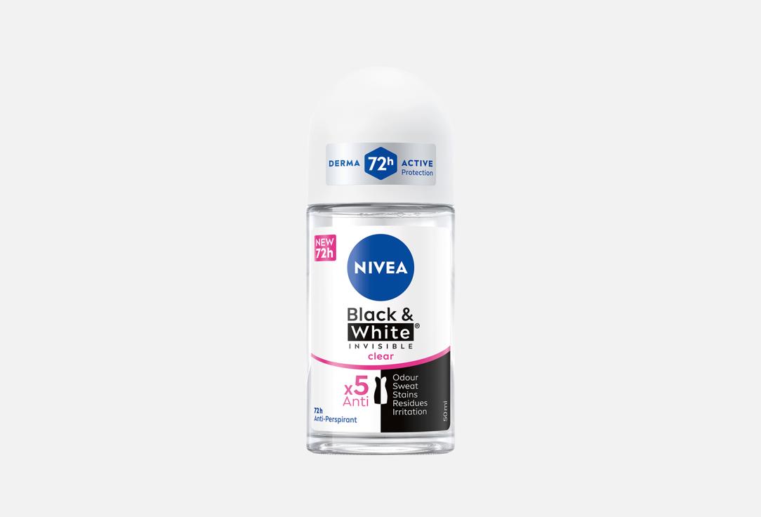 NIVEA Antiperspirant roll-on deodorant Black & white