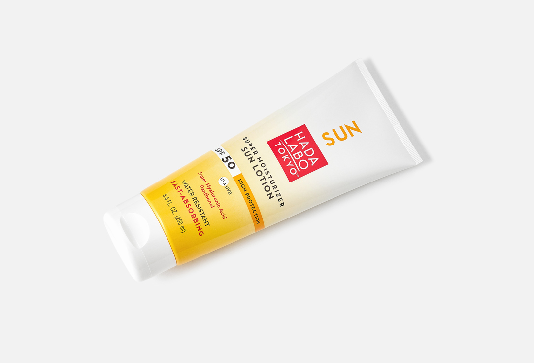 HADA LABO Hydrating Body Lotion SPF 50+ SUPER MOISTURIZING SUN LOTION