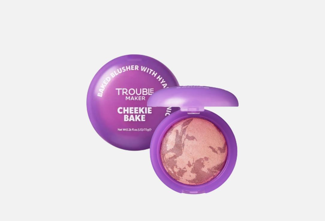 Trouble Maker Face bLush cheekie bake Toastie light pink 7.5 g Trouble Maker Face bLush cheekie bake