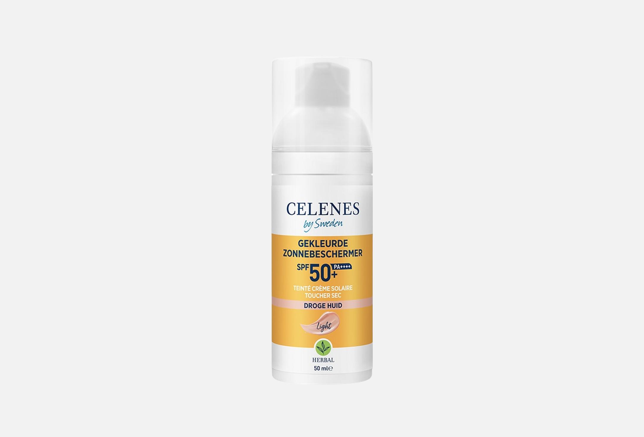 HERBAL TINTED SUNSCREEN FLUID DRY TOUCH LIGHT  50 
