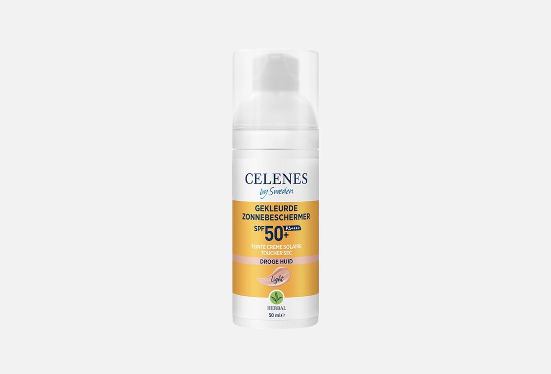 CELENES Tinted Face Fluid SPF 50+ HERBAL TINTED SUNSCREEN FLUID DRY TOUCH LIGHT