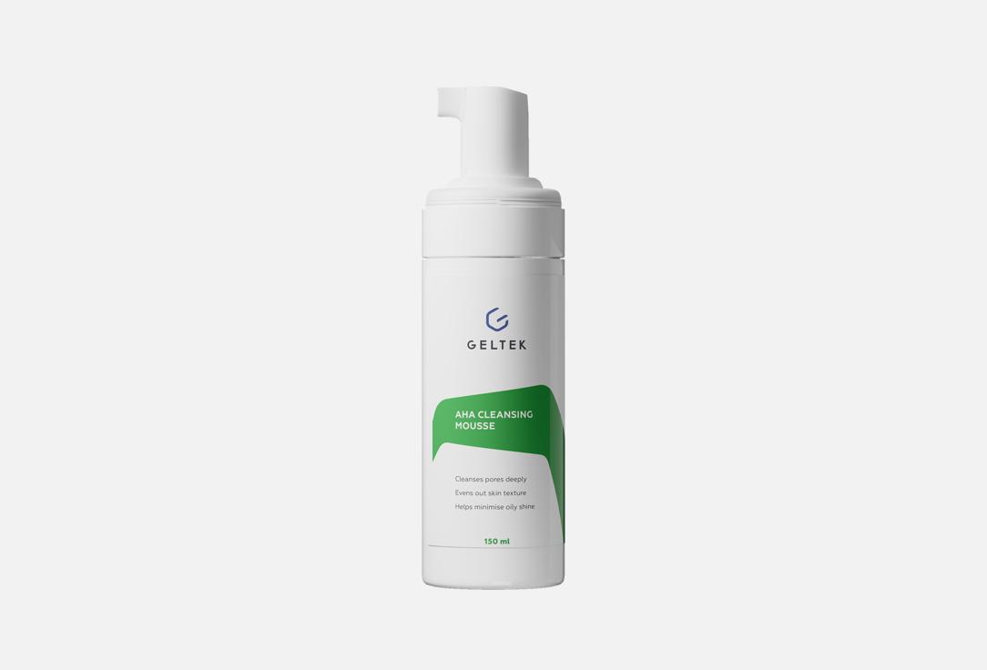 geltek Exfoliating foam cleanser AHA Cleansing