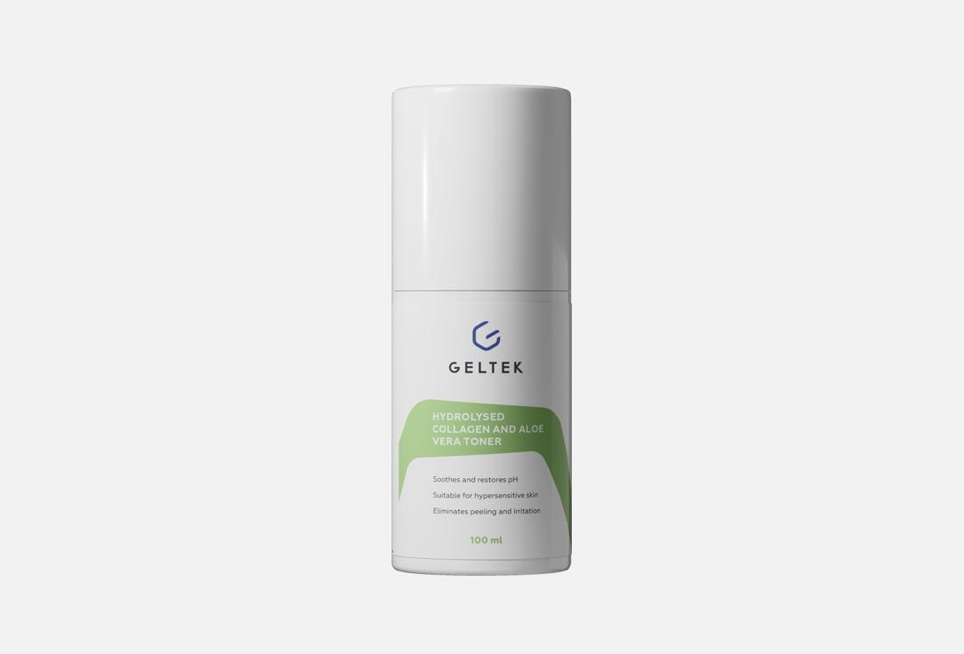 geltek Hydrating soothing toner Hydrolysed Collagen and Aloe Vera