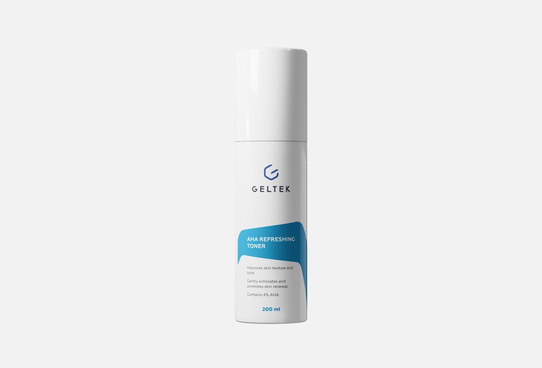 geltek Exfoliating texture toner AHA Refreshing