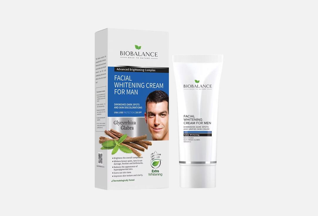 BIOBALANCE Whitening cream formulated for men WHITENING