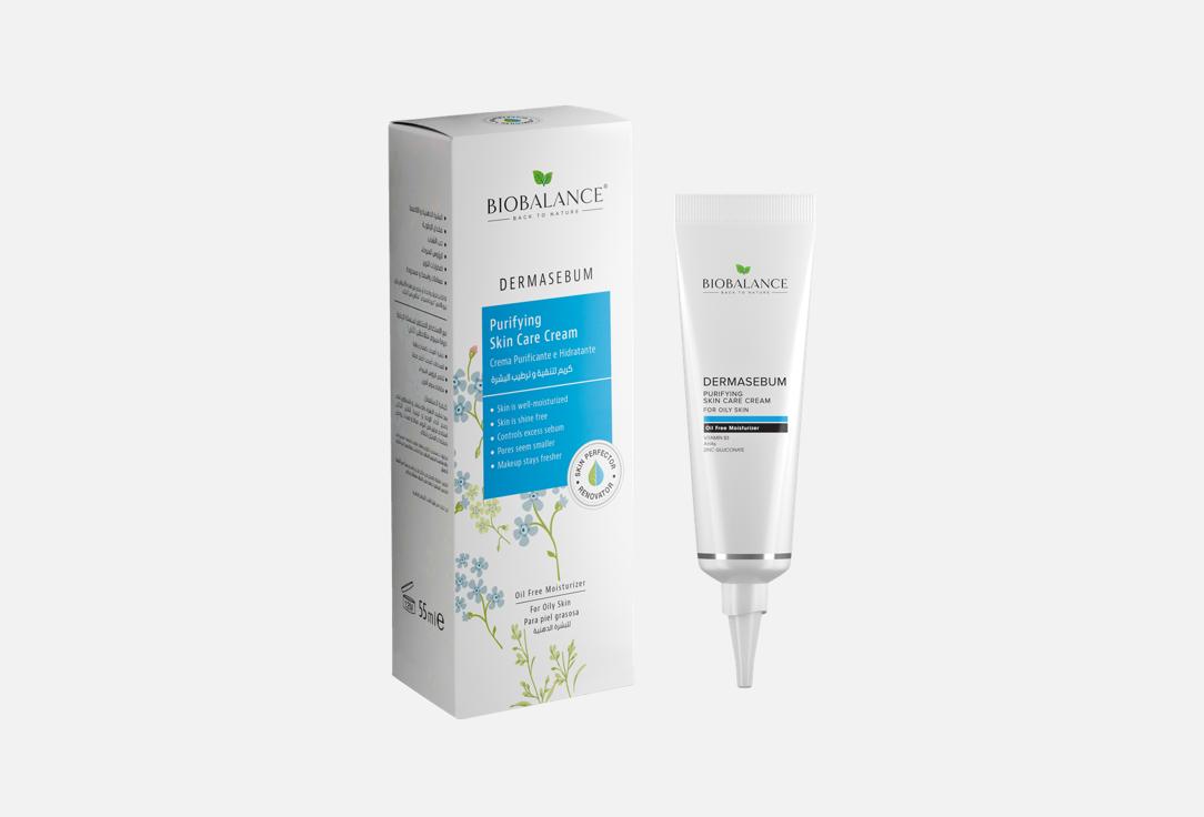 BIOBALANCE Purifying cream for oily skin Dermasebum Purifyng Skin Care 55 ml BIOBALANCE Purifying cream for oily skin Dermasebum Purifyng Skin Care