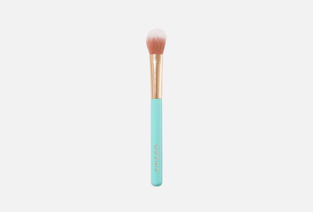 Sweed Makeup Brush Highlighter Brush 1 pcs Sweed Makeup Brush Highlighter Brush