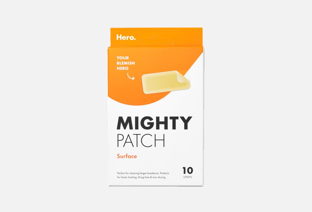 hero Face PIMPLE PATCHES MIGHTY PATCH Surface 10 pcs hero Face PIMPLE PATCHES MIGHTY PATCH Surface