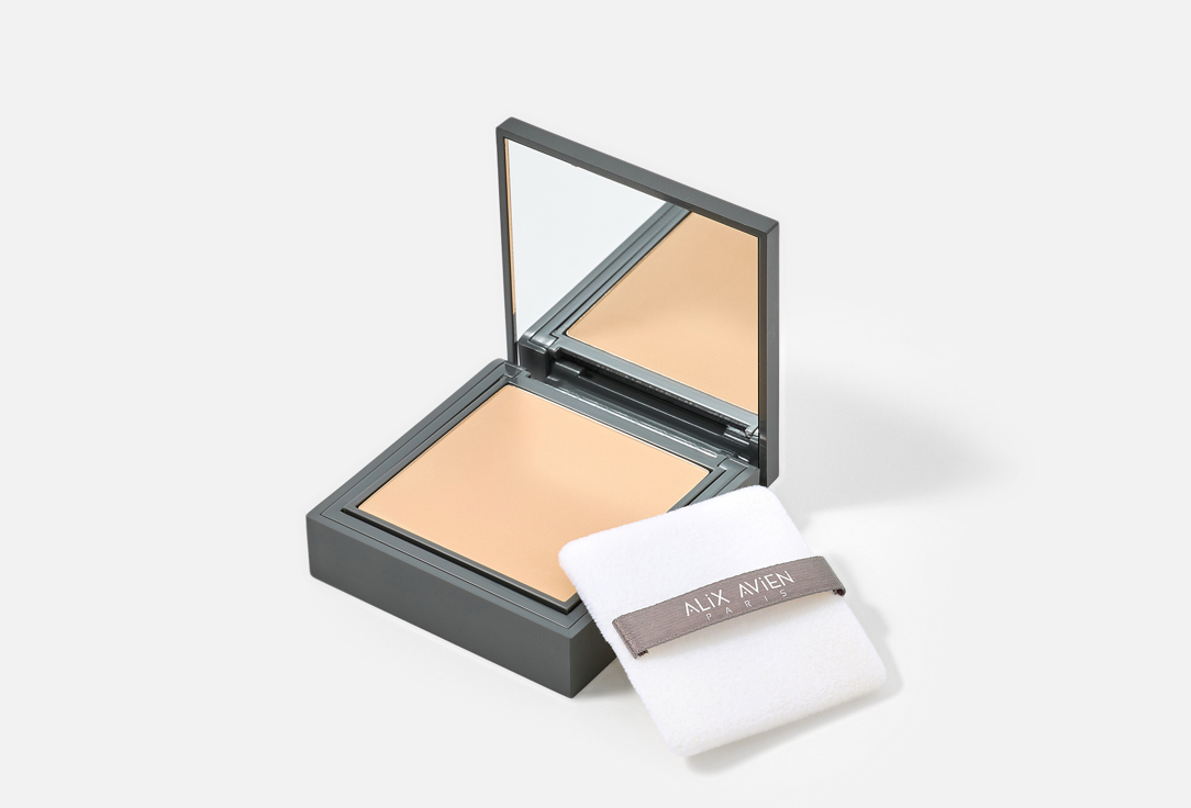 ALIX AVIEN Mattifying Powder with Mirror Compact Powder
