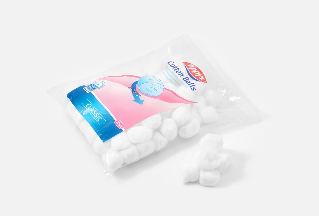 Tippys Skincare Cotton balls White Cotton balls