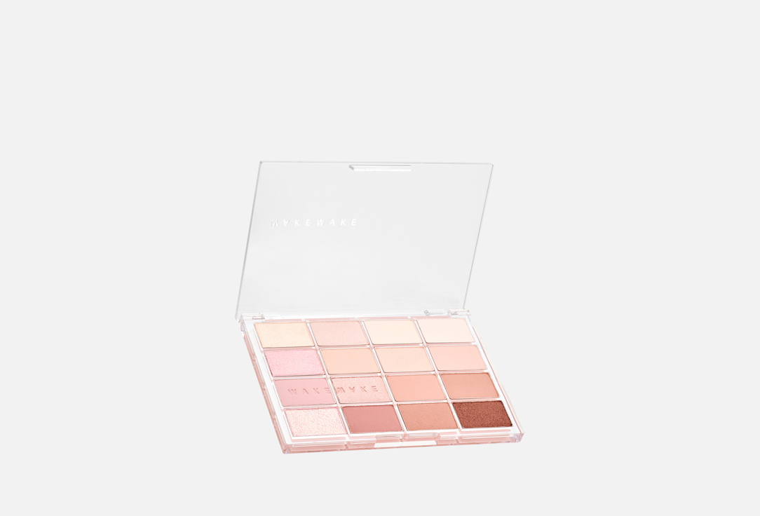 WAKEMAKE Eye Palette Soft Blurring 02, Lively blurring 14 g WAKEMAKE Eye Palette Soft Blurring