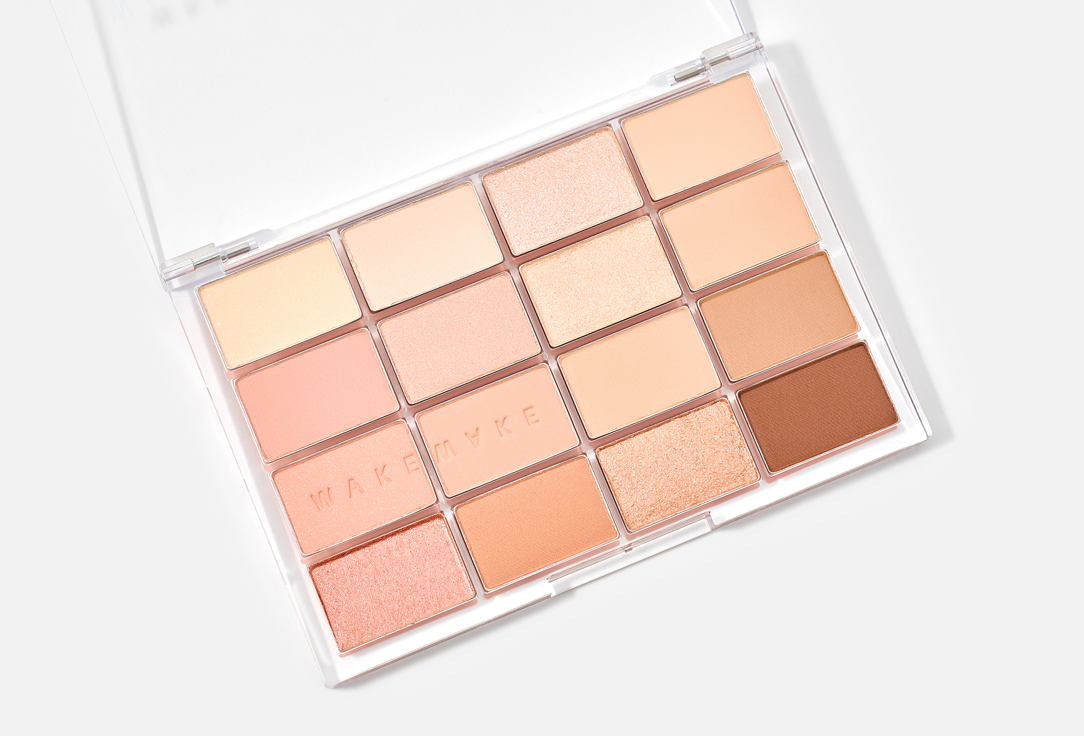 WAKEMAKE Eye Palette Soft Blurring 03, Sunset blurring 14 g WAKEMAKE Eye Palette Soft Blurring