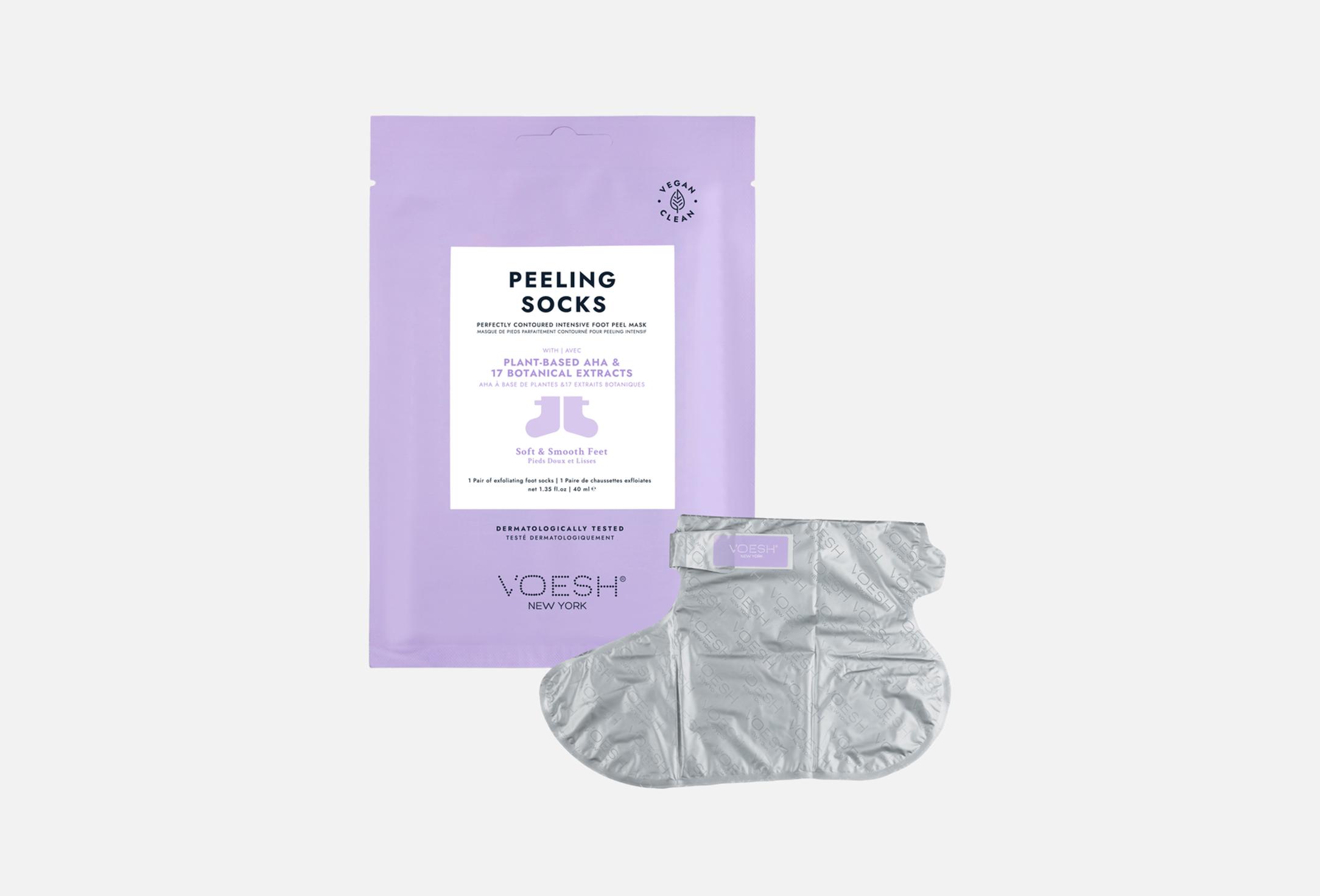 Peeling Socks with Plant-based AHA + 17  1 