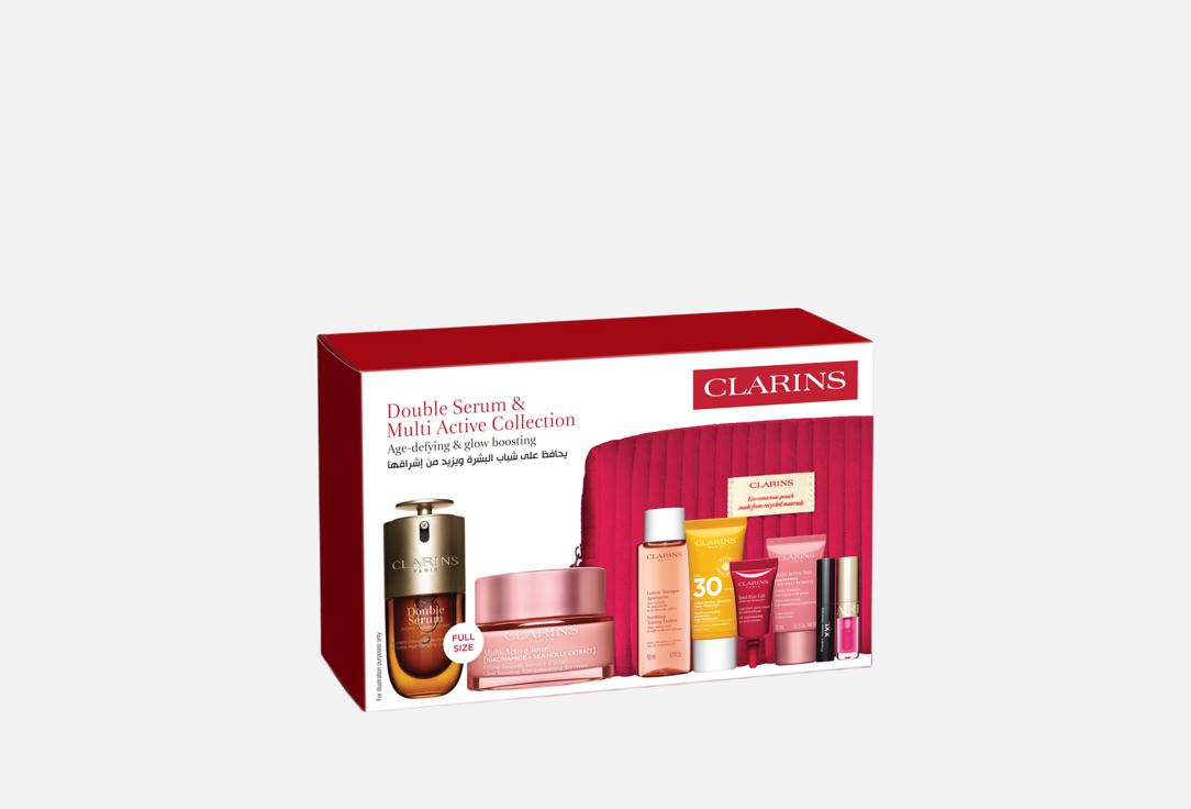 Clarins Luxury Skin Care Gift Set RAMADAN Double Serum & Hydra Essentiel Collection 9 pcs Clarins Luxury Skin Care Gift Set RAMADAN Double Serum & Hydra Essentiel Collection