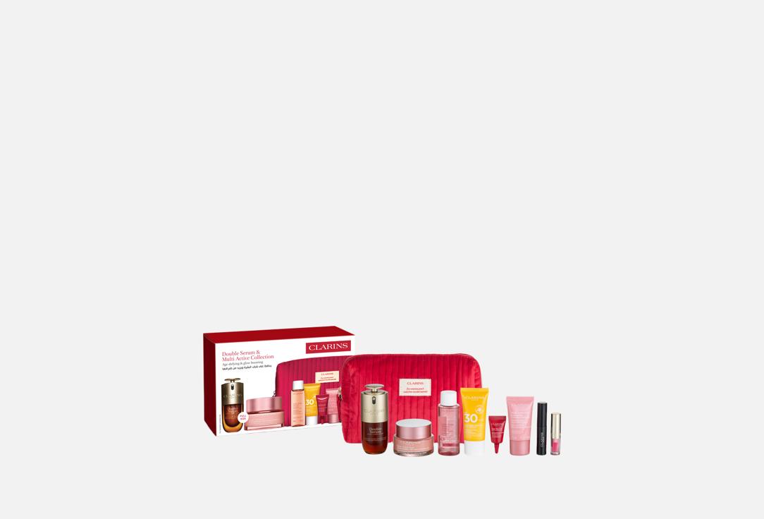 Clarins Luxury Skin Care Gift Set RAMADAN Double Serum & Hydra Essentiel Collection 9 pcs Clarins Luxury Skin Care Gift Set RAMADAN Double Serum & Hydra Essentiel Collection