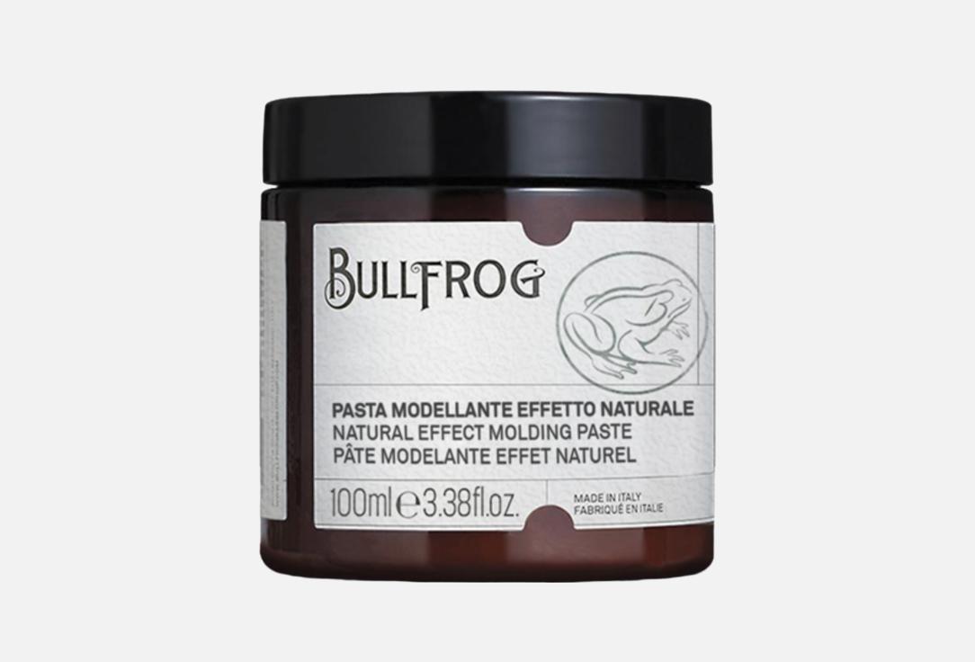 BULLFROG Flexible-hold matte hair molding paste Natural Effect