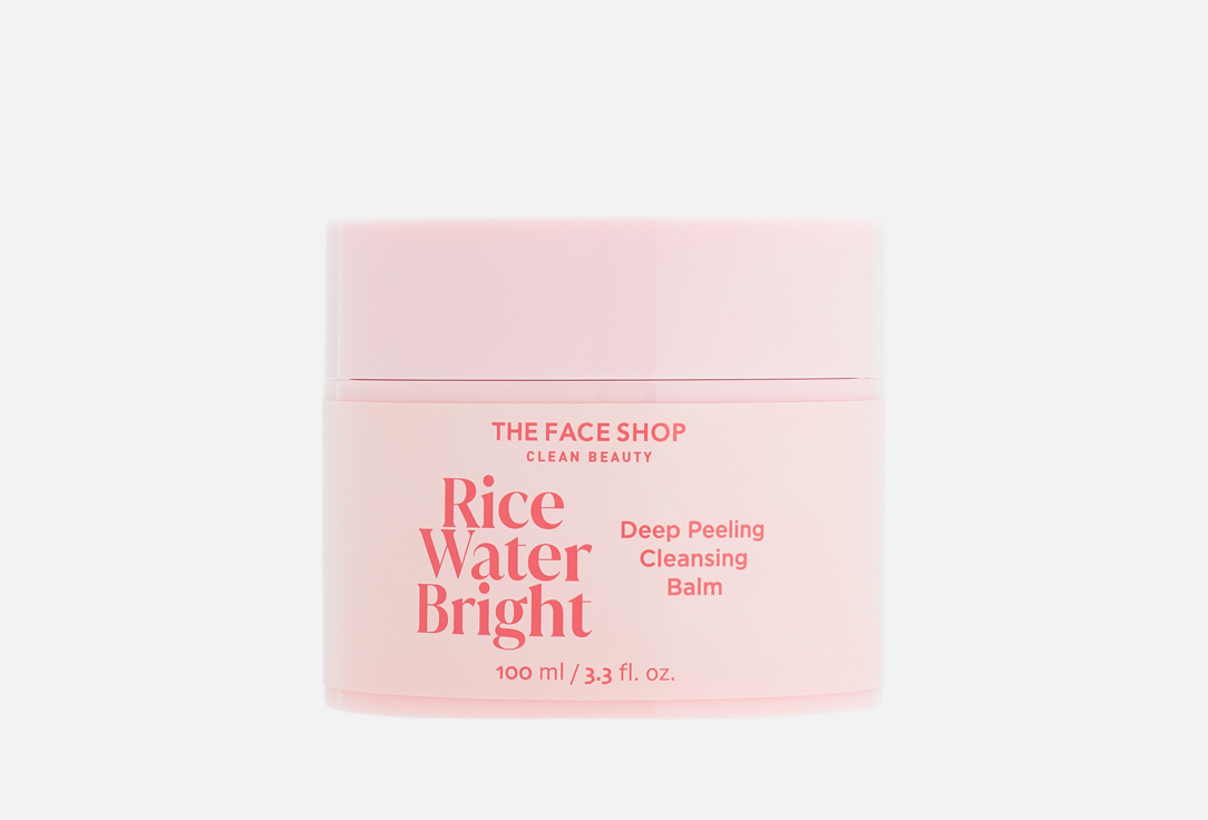 THE FACE SHOP Exfoliating face cleansing balm rice water bright