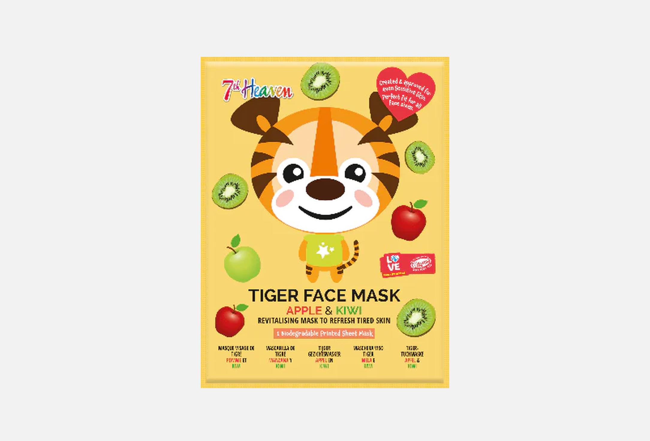 Tiger Mask with Apple & Strawberry  1 