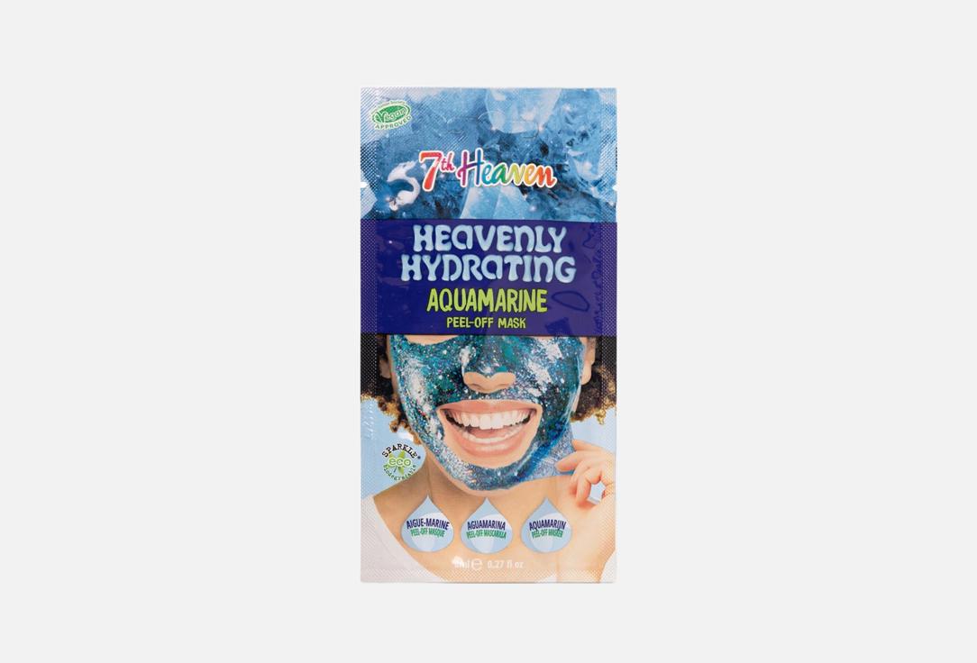 7th Heaven Hydrating Peel-Off Face Mask Aquamarine Mask