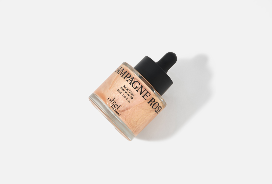 Objet by Kundal Shimmering body oil Satin glow Champagne Rose 45 ml Objet by Kundal Shimmering body oil Satin glow