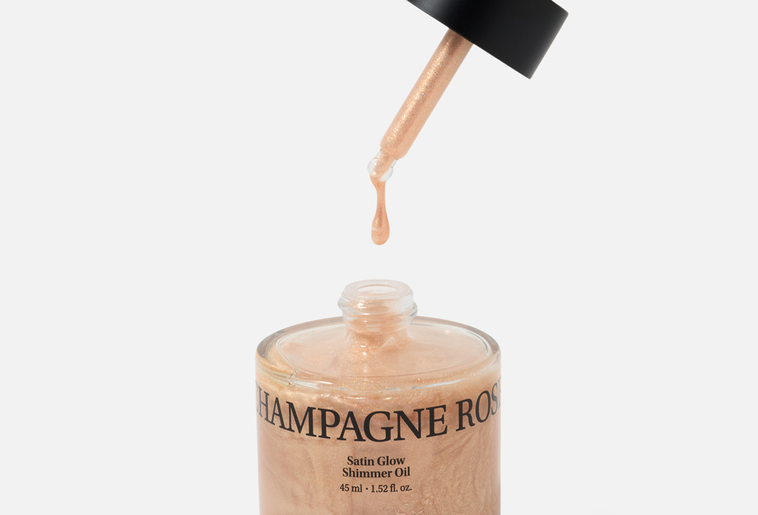 Objet by Kundal Shimmering body oil Satin glow Champagne Rose 45 ml Objet by Kundal Shimmering body oil Satin glow