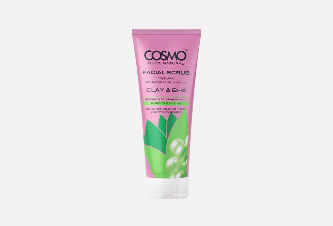 COSMO Purifying face scrub CLAY & BHA 100 ml COSMO Purifying face scrub CLAY & BHA