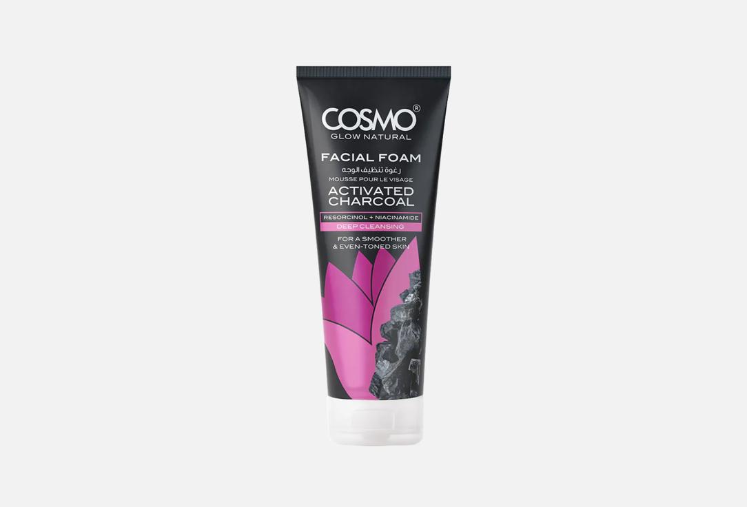 COSMO Detoxifying face cleansing foam Activated Charcoal