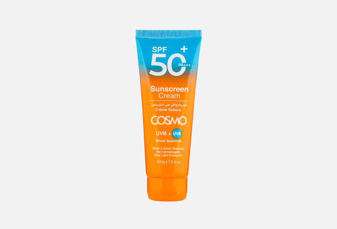 COSMO sunscreen cream SPF 50+ SUNSCREEN CREAM 100 g COSMO sunscreen cream SPF 50+ SUNSCREEN CREAM