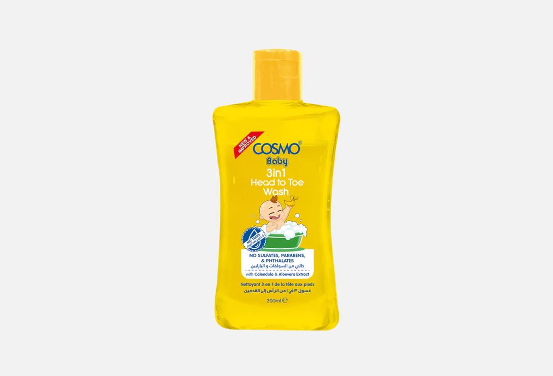 COSMO Gentle head to toe baby wash HEAD TOE WSH