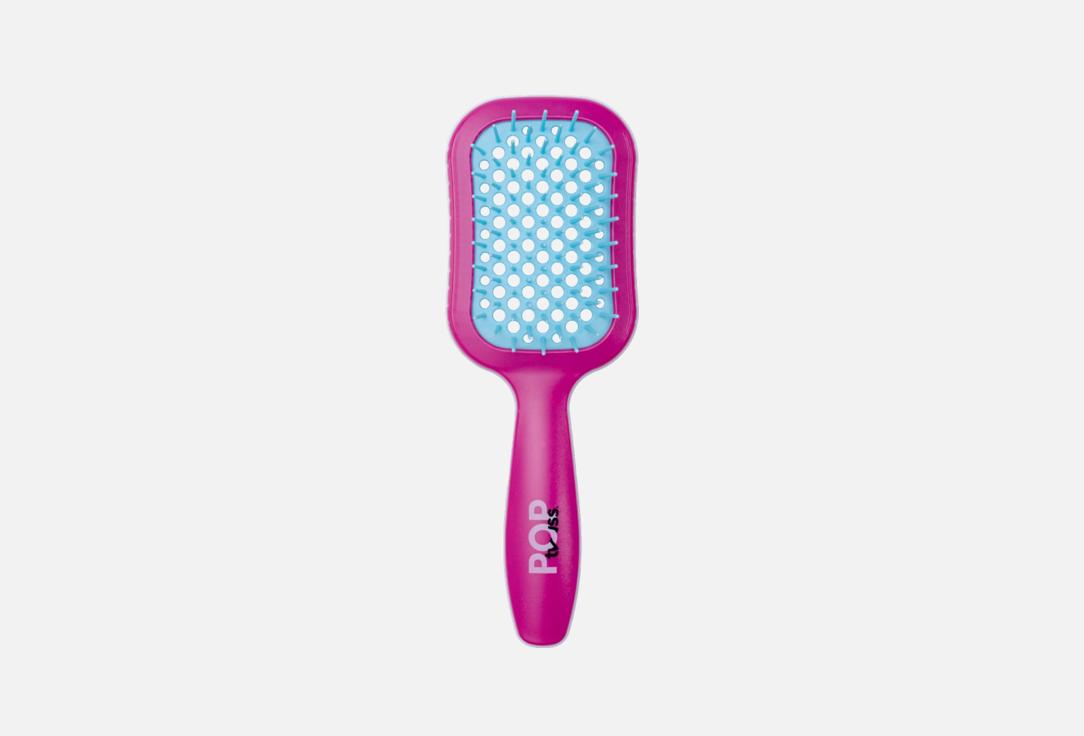 twss Wide-Tooth Wet & Dry Detangling Brush Pop Brush Pink 1 pcs twss Wide-Tooth Wet & Dry Detangling Brush Pop Brush