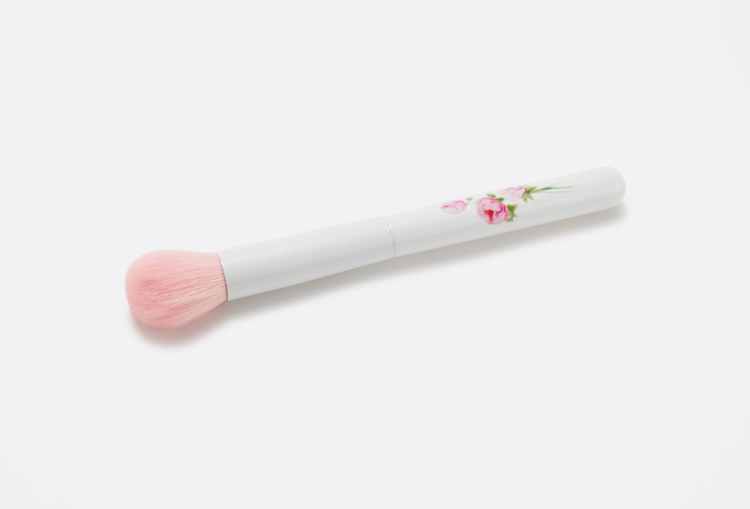 Manly PRO Medium round foundation makeup brush Limited Edition Tender Petals