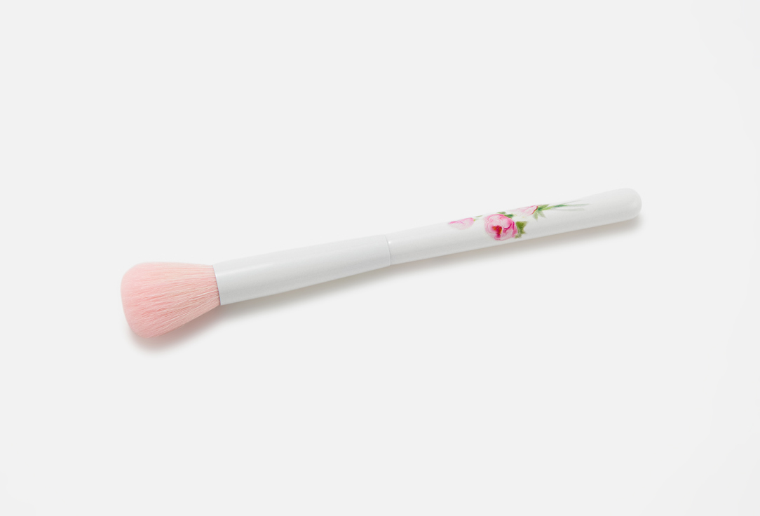 Manly PRO Medium flat-top foundation makeup brush Limited Edition Tender Petals