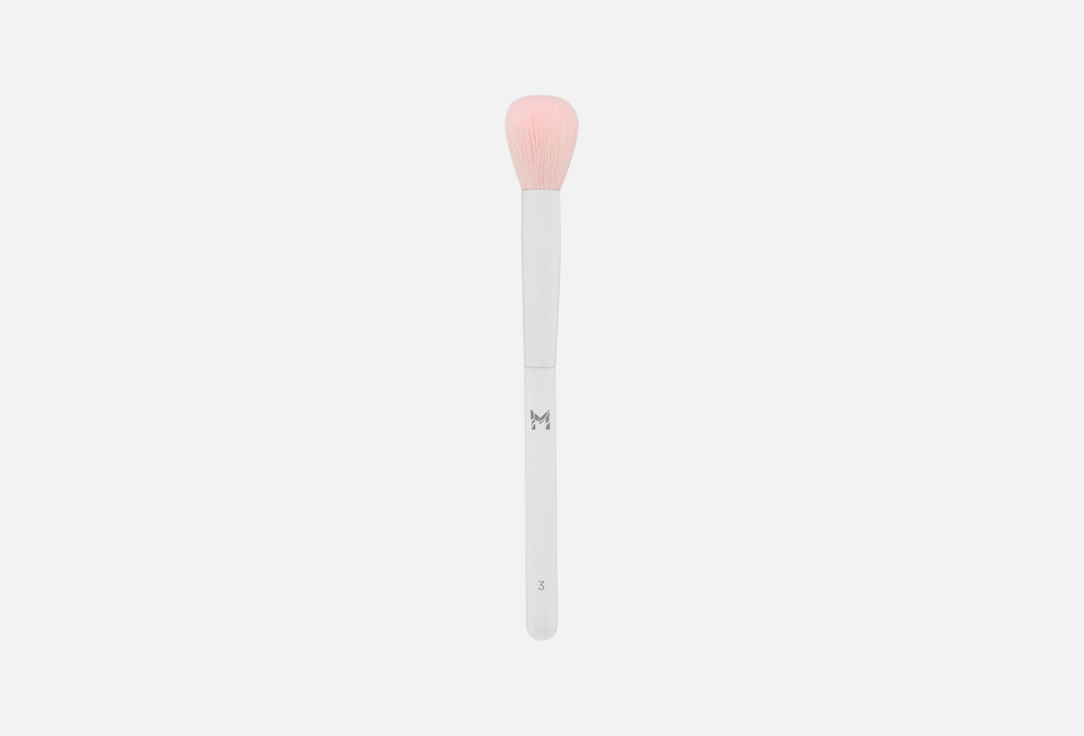 Manly PRO Medium flat-top foundation makeup brush Limited Edition Tender Petals
