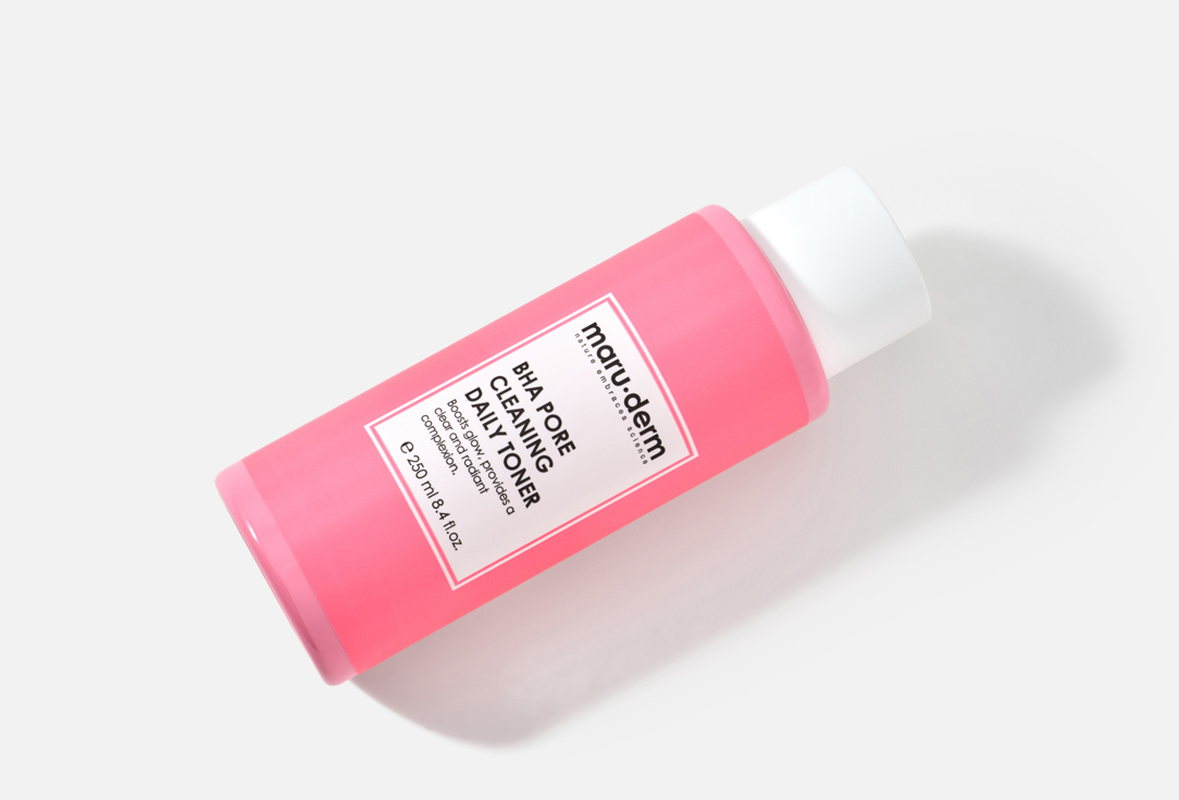 Maru.derm Exfoliating pore-refining face toner BHA Pore Cleaning Daily Toner