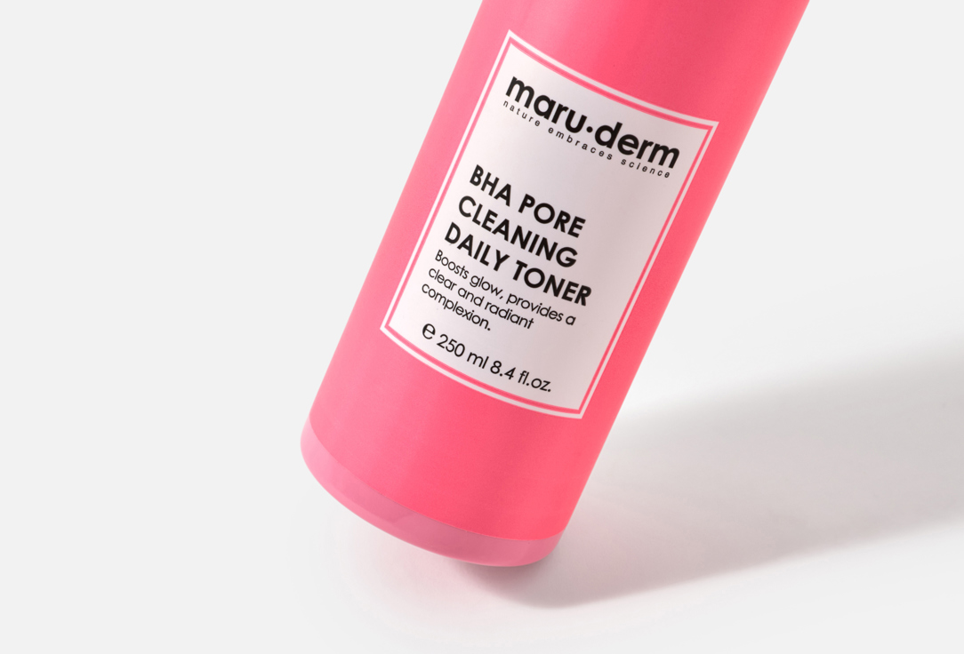 Maru.derm Exfoliating pore-refining face toner BHA Pore Cleaning Daily Toner