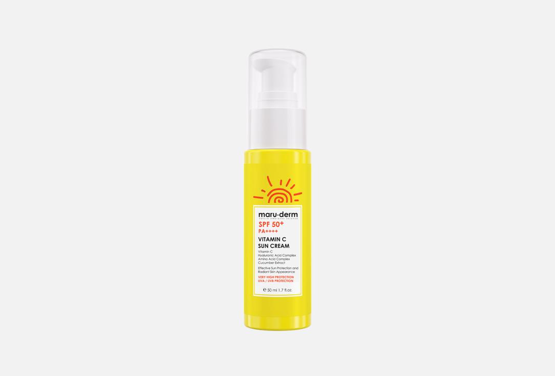 Maru.derm Brightening face cream SPF 50+ Vitamin C Sun Cream