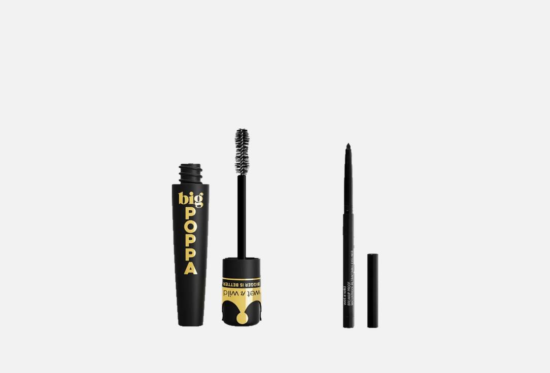 Wetnwild Makeup Set Big Poppa Mascara + Megalast Eyeliner