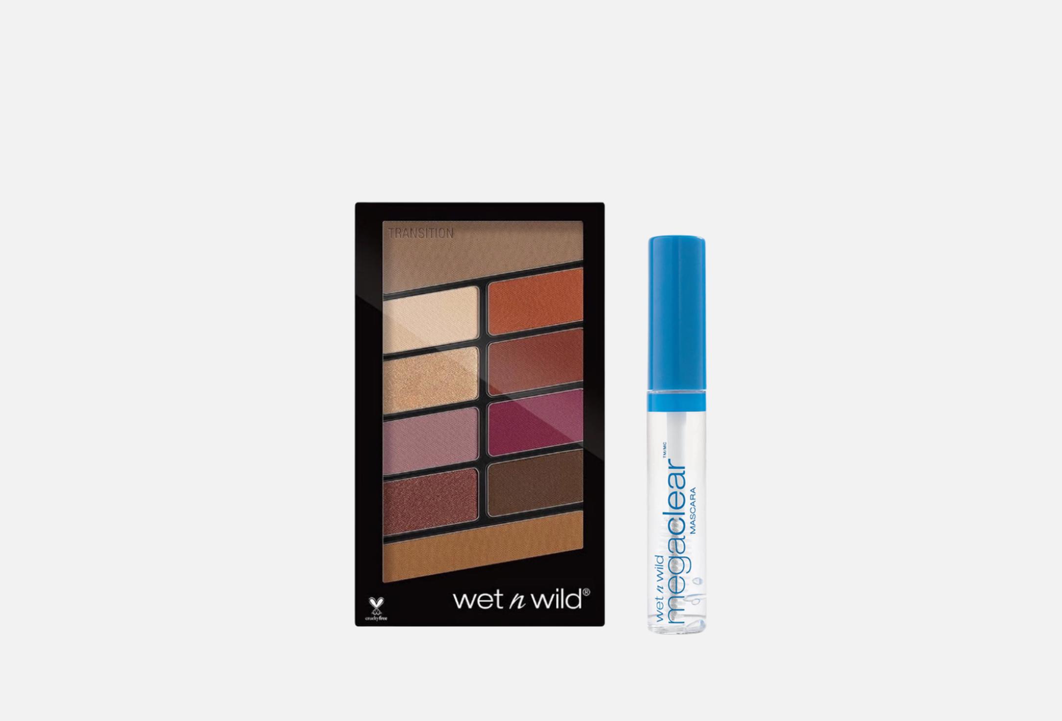 10-Pan Palette & Get Clear Mascara 2