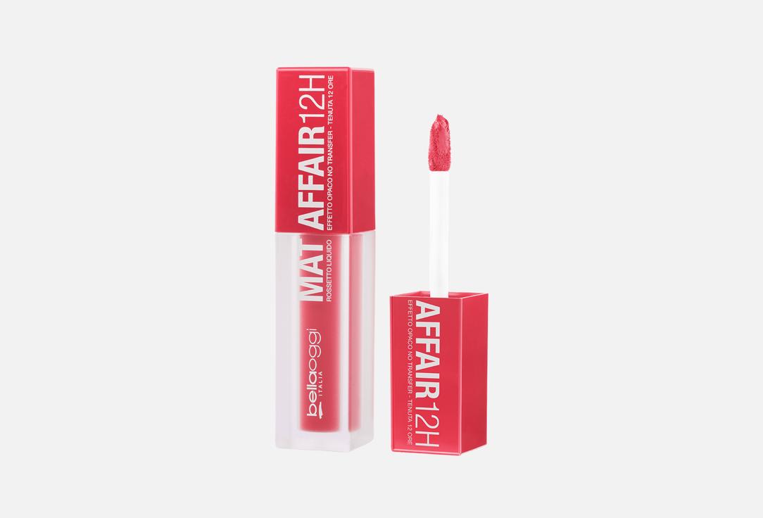 BELLAOGGI Long-lasting matte liquid lipstick Mat Affair 12H 006, Bloom 4.5 ml BELLAOGGI Long-lasting matte liquid lipstick Mat Affair 12H