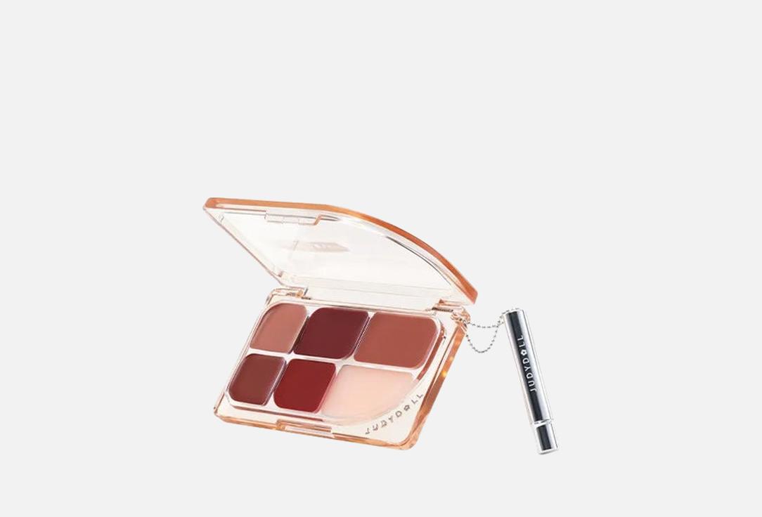 Judydoll Creamy lip & face palette 6-Color Multi-Use Lip Palette