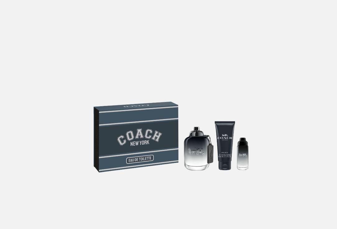 Coach Eau de Toilette Gift Set For Men 3 pcs Coach Eau de Toilette Gift Set For Men