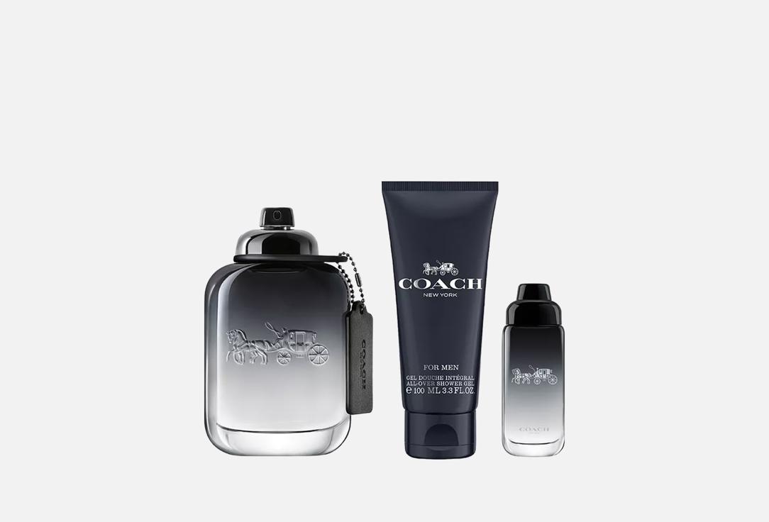 Coach Eau de Toilette Gift Set For Men 3 pcs Coach Eau de Toilette Gift Set For Men