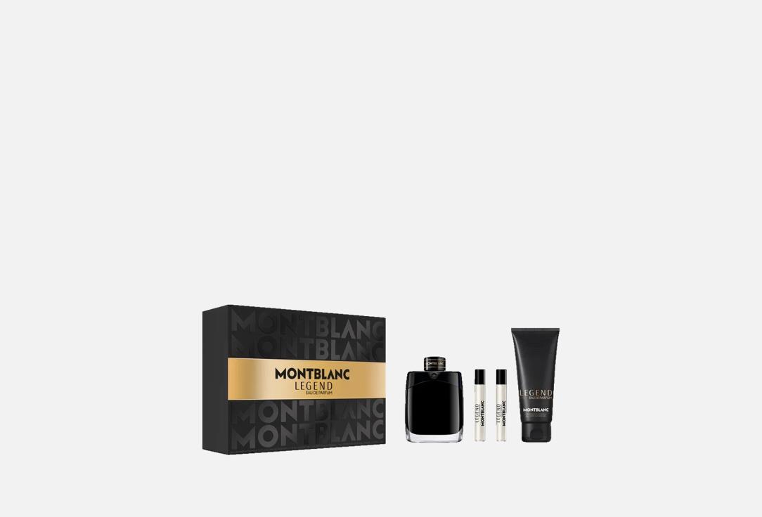 مونت بلانك مجموعة ماء عطر ليجند 4 قطعة مونت بلانك مجموعة ماء عطر ليجند