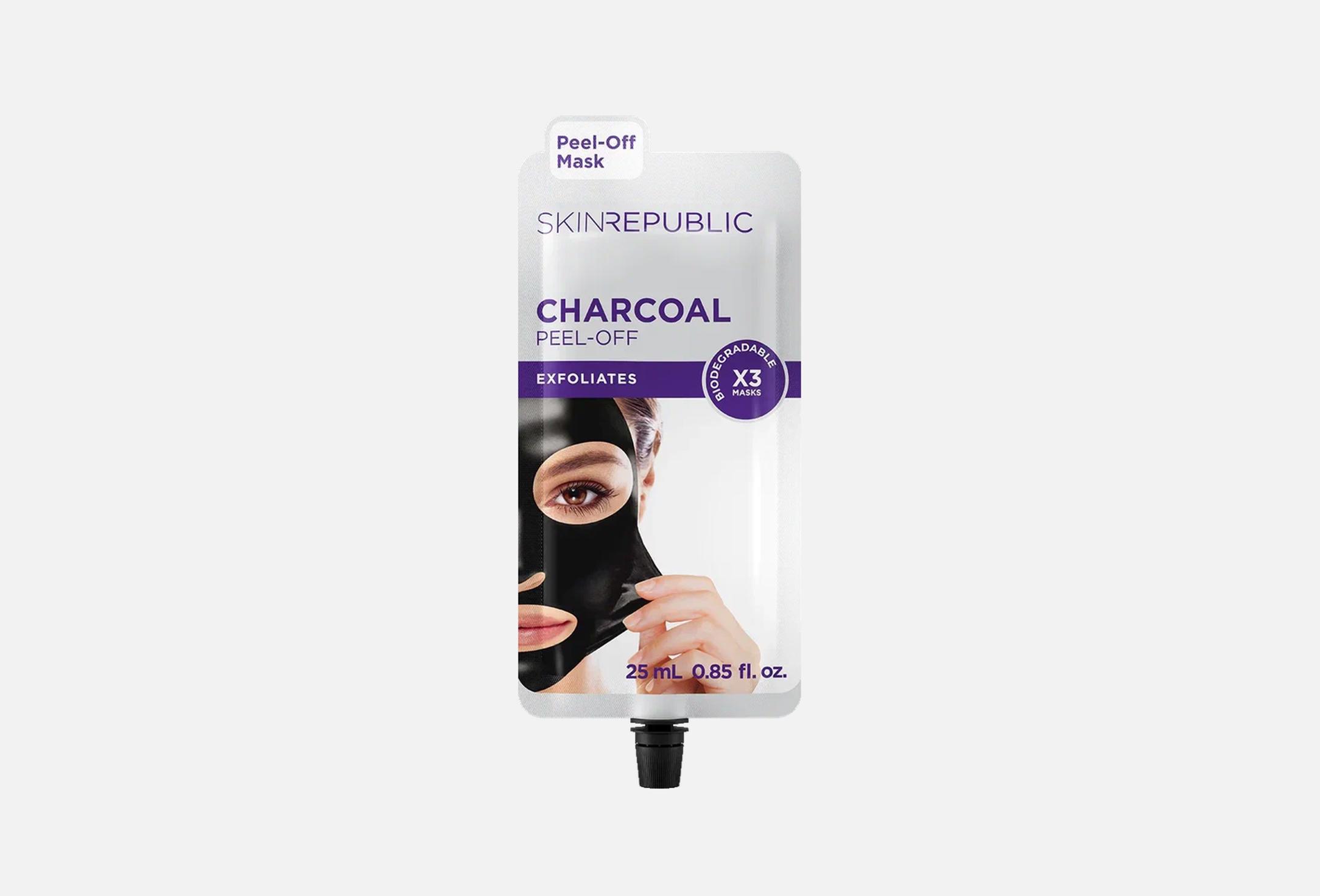 Exfoliates Charcoal Peel-Off 25