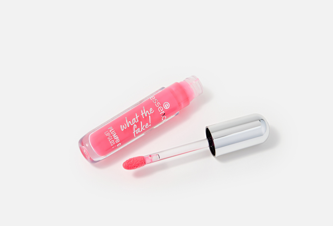 essence Plumping high-shine lip gloss what the fake! 102, Pink about it 4 ml essence Plumping high-shine lip gloss what the fake!