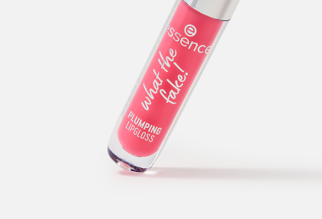 essence Plumping high-shine lip gloss what the fake! 102, Pink about it 4 ml essence Plumping high-shine lip gloss what the fake!