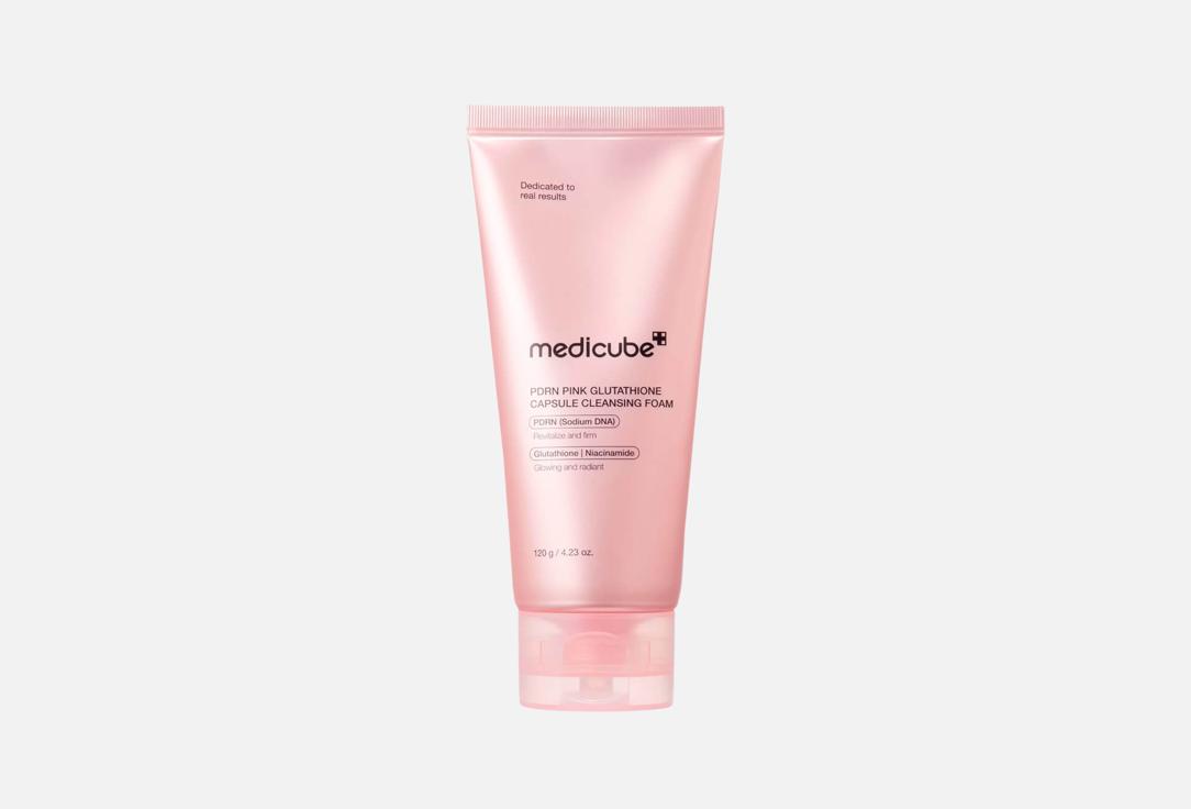 Medicube Увлажняющая очищающая пенка для лица PDRN PINK GLUTATHIONE