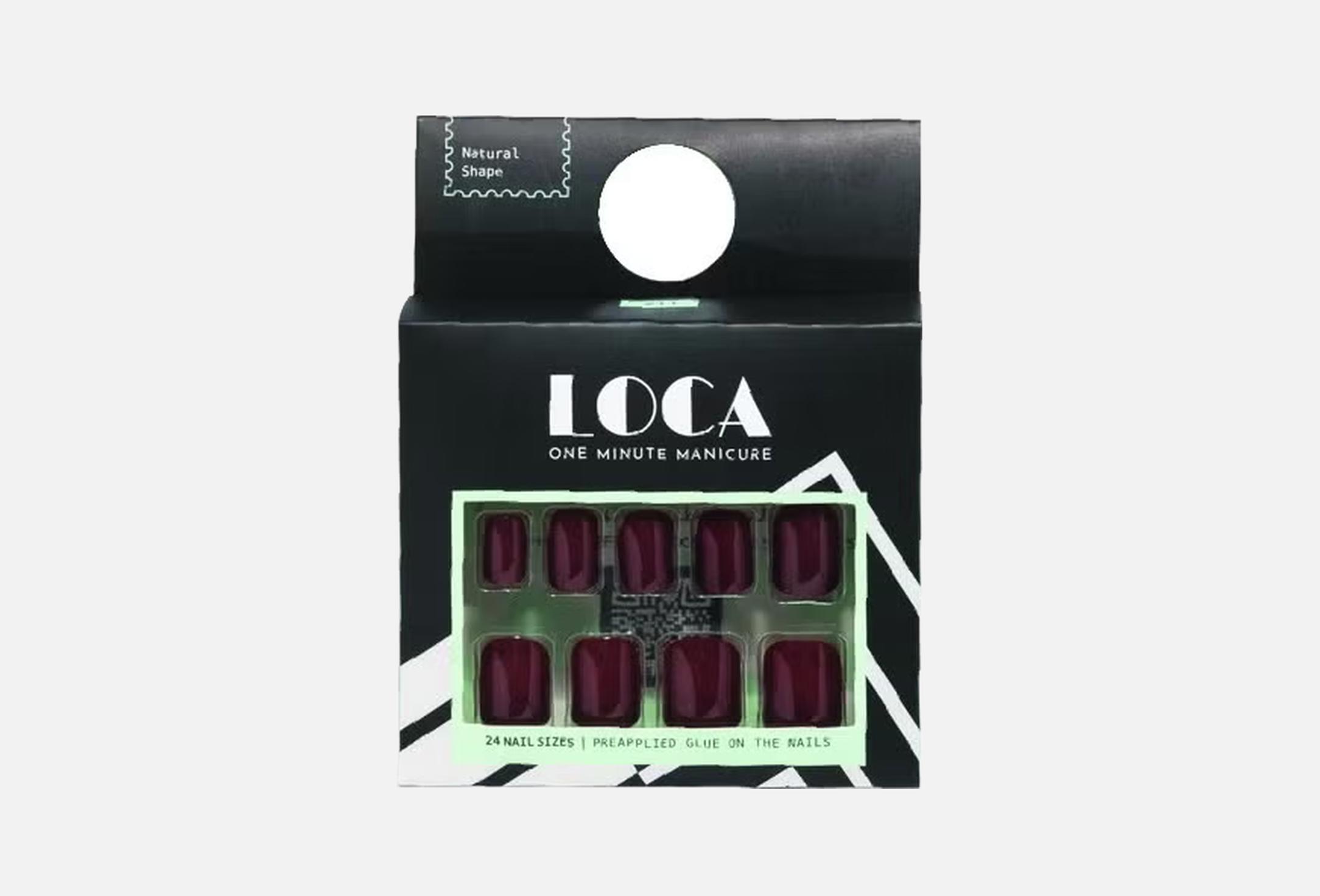 One Minute Manicure Natural  24 Deep red