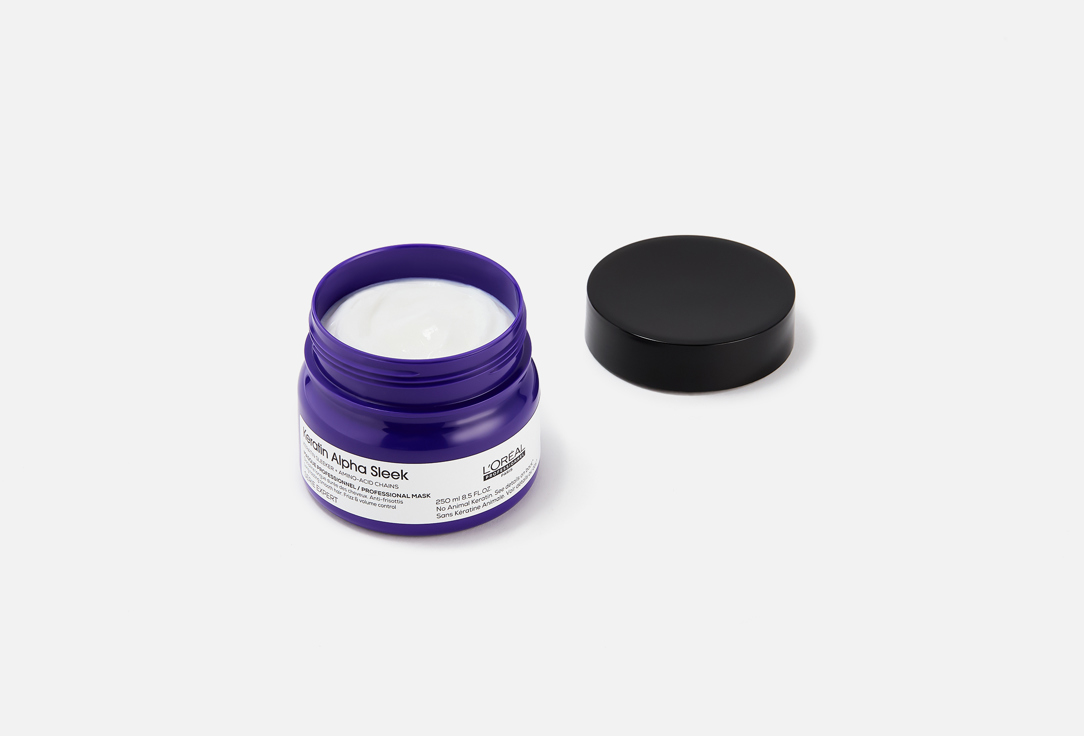 LOreal professionnel Smoothing anti-frizz hair mask Keratin Alpha Sleek